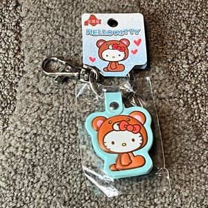 Hello Kitty Hokkaido Keychain Bear Gotochi Japan Exclusive Officially Licensed
